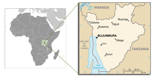 Burundi and New Dominion Philanthropy Metrics